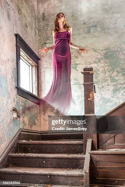 lady of the house - the house of spirits stock pictures, royalty-free photos & images