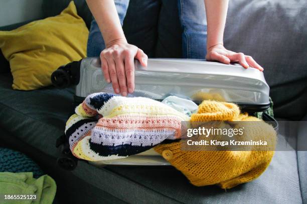 suitcase - airport runaway stock pictures, royalty-free photos & images