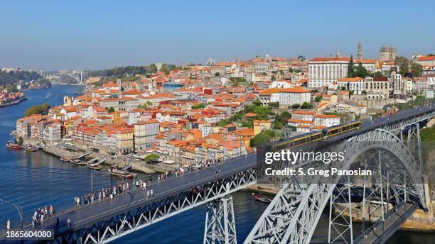 porto - douro river - portugal - distrito do porto portugal imagens e fotografias de stock