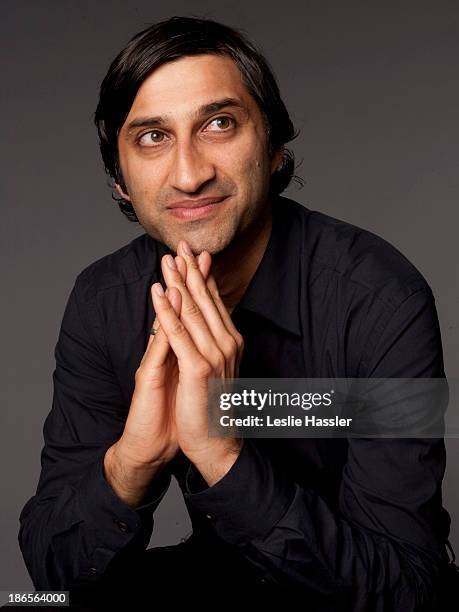 British filmmaker Asif Kapadia is photographed for Self Assignment on June 22, 2011 in New York City.