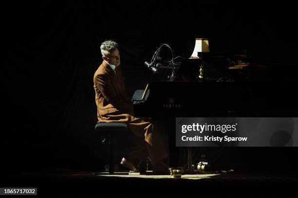 Asaf Avidan performs onstage at Théâtre du Châtelet on December 18, 2023 in Paris, France.