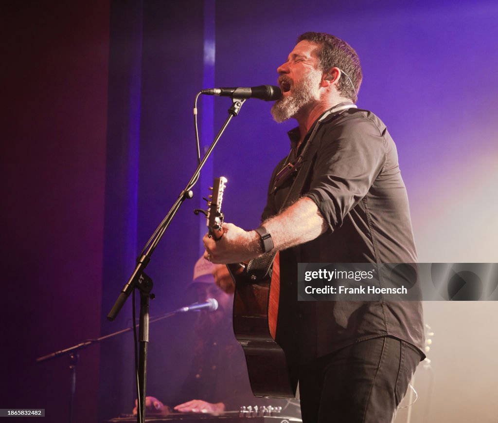 Chuck Ragan Racing American singer Chuck Ragan performs live on stage during a concert ...