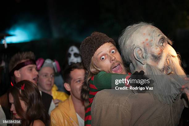 General atmosphere at Maroon 5's 9th Annual Halloween Party at The Sportsman's Lodge on October 31, 2013 in Studio City, California.