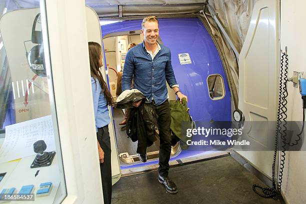 Tim Lopez of Plain White T's attends the Live In The Vineyard "Live At 35" Concert Series with Southwest Airlines on November 1, 2013 in Burbank,...