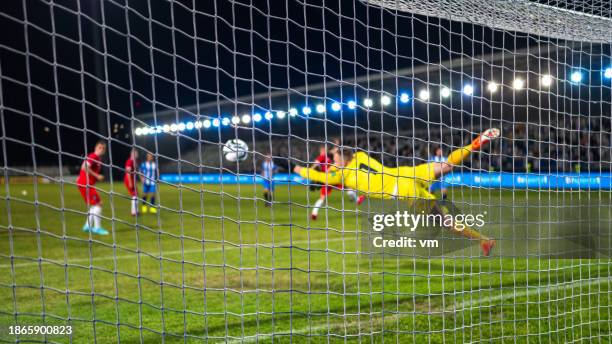 Goalkeeper Rushing Out 12,207 Goalkeeper Jump Stock Photos, High-Res Pictures, and Images ...