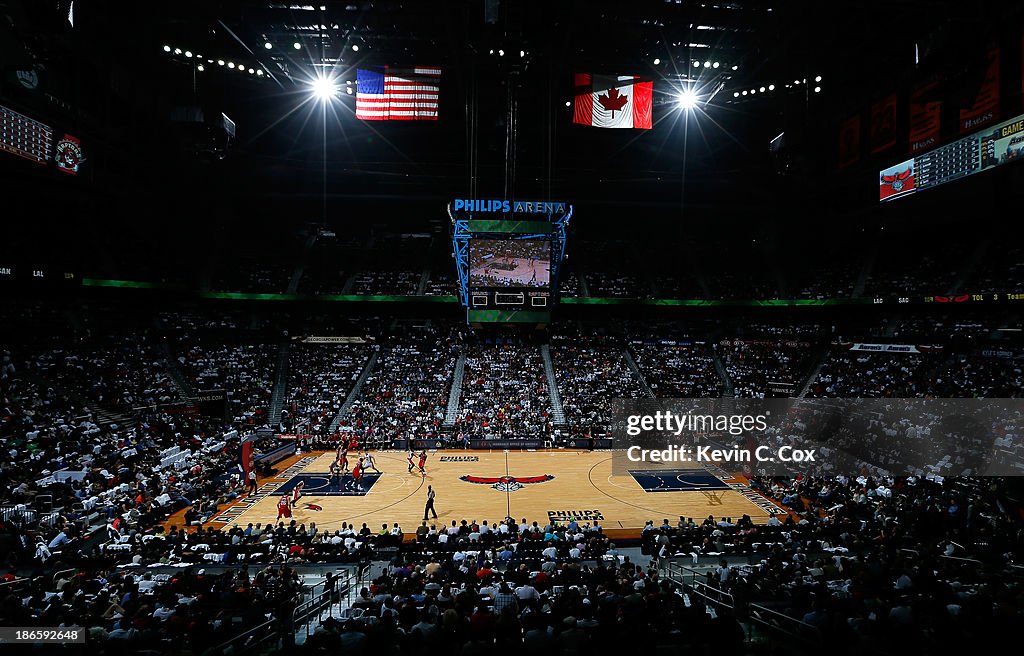 Toronto Raptors v Atlanta Hawks