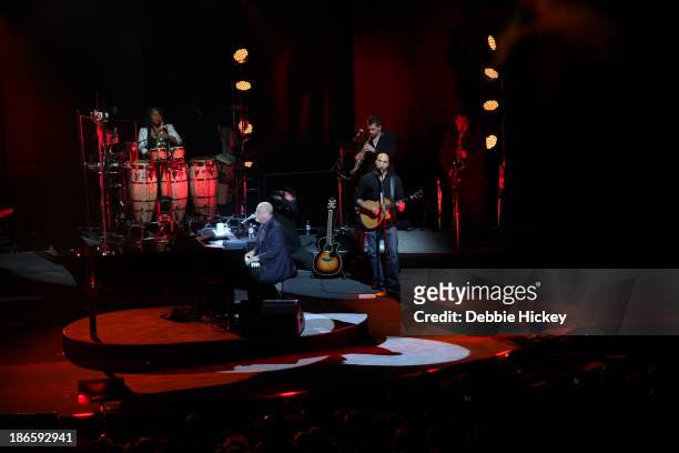 Billy Joel performs at The 02 on November 1, 2013 in Dublin, Ireland.