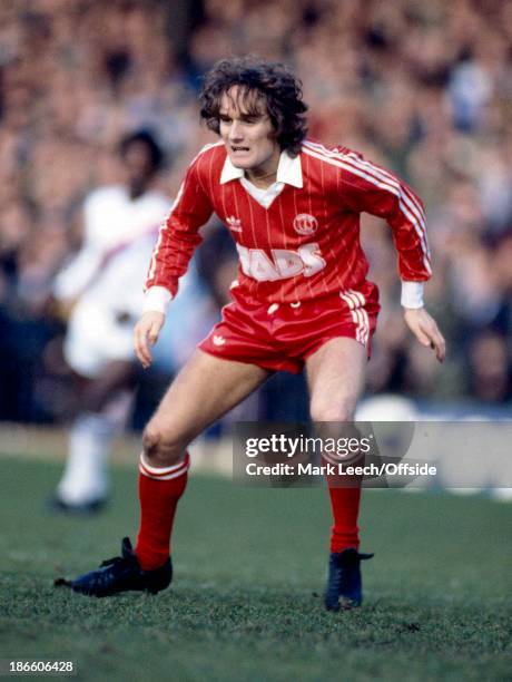 English Football League Division Two - Crystal Palace v Charlton Athletic, Allan Simonsen playing for Charlton.