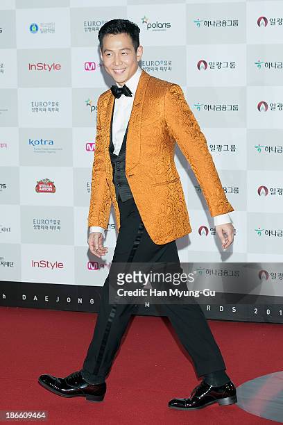 South Korean actor Lee Jung-Jae attends the 50th Daejong Film Awards at KBS Hall on November 1, 2013 in Seoul, South Korea.