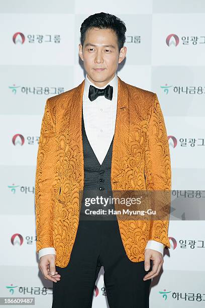 South Korean actor Lee Jung-Jae attends the 50th Daejong Film Awards at KBS Hall on November 1, 2013 in Seoul, South Korea.