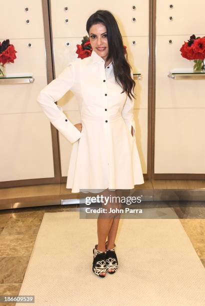 Adriana de Moura attends the Brazilian Foundation Luncheon at Neiman Marcus on November 1, 2013 in Coral Gables, Florida.