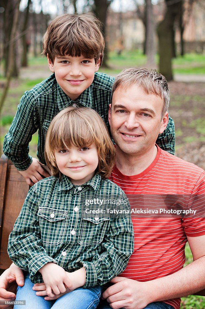 Proud of father, proud of  sons