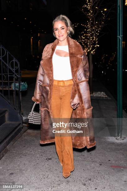 Kristin Cavallari is seen in SoHo on December 18, 2023 in New York City.