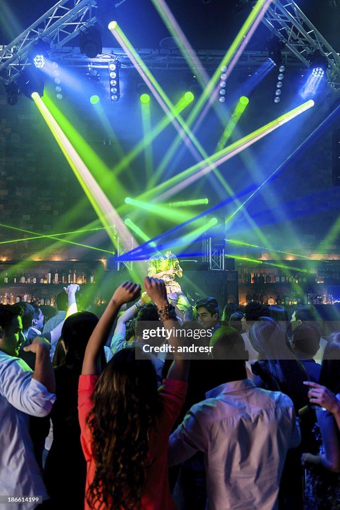 Nightclub with live music