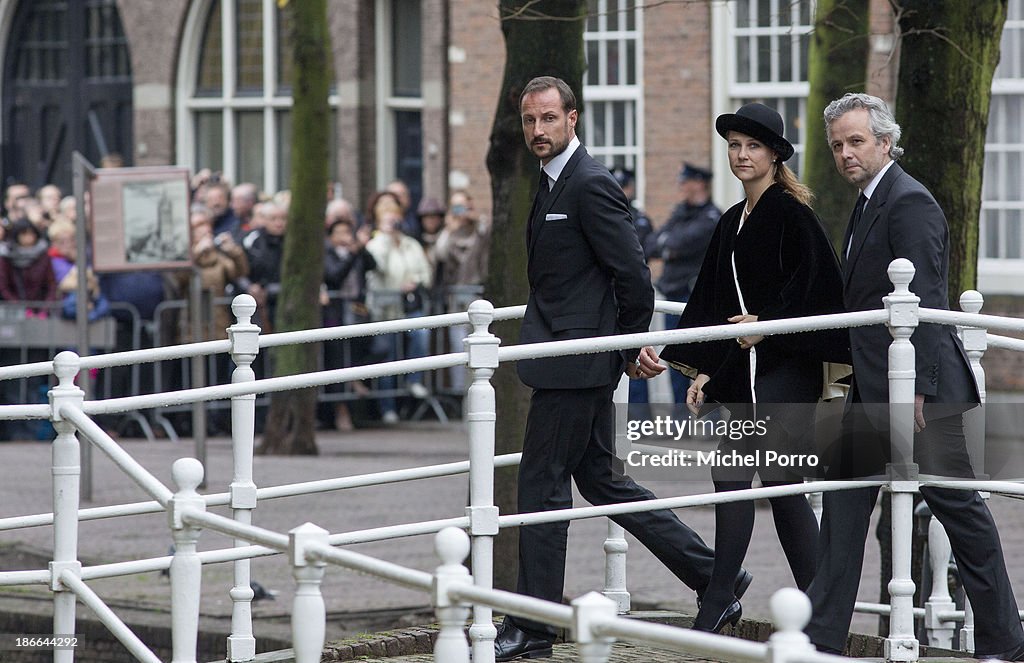 Prince Friso of The Netherlands Memorial Service