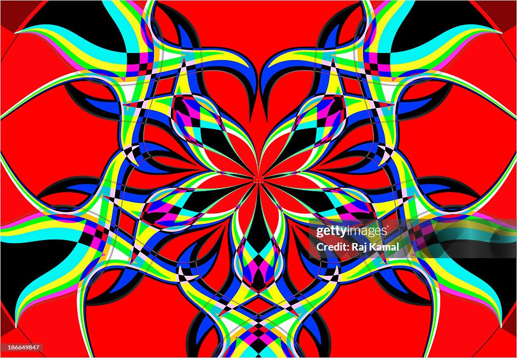 Psychedelic Creative Abstract Design