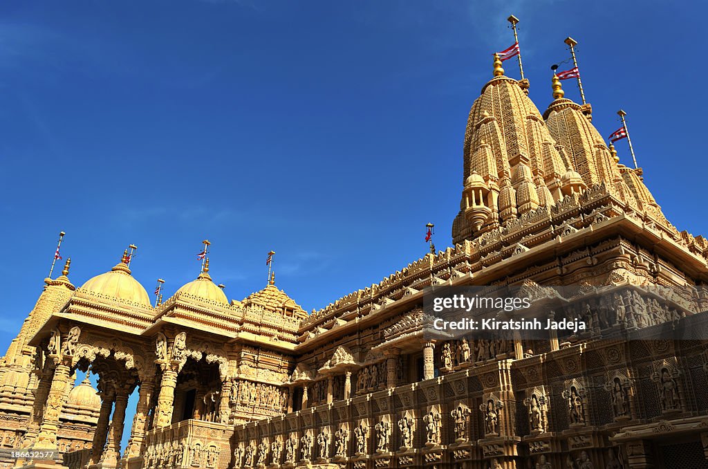 Beautiful Hindu Temple At The Dawn