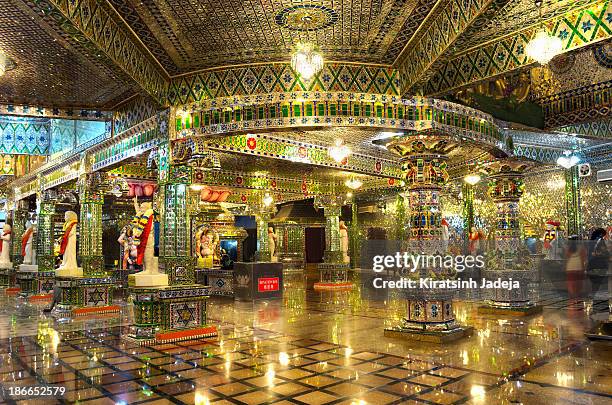 magnificent glass temple in malaysia - johor bahru stock pictures, royalty-free photos & images