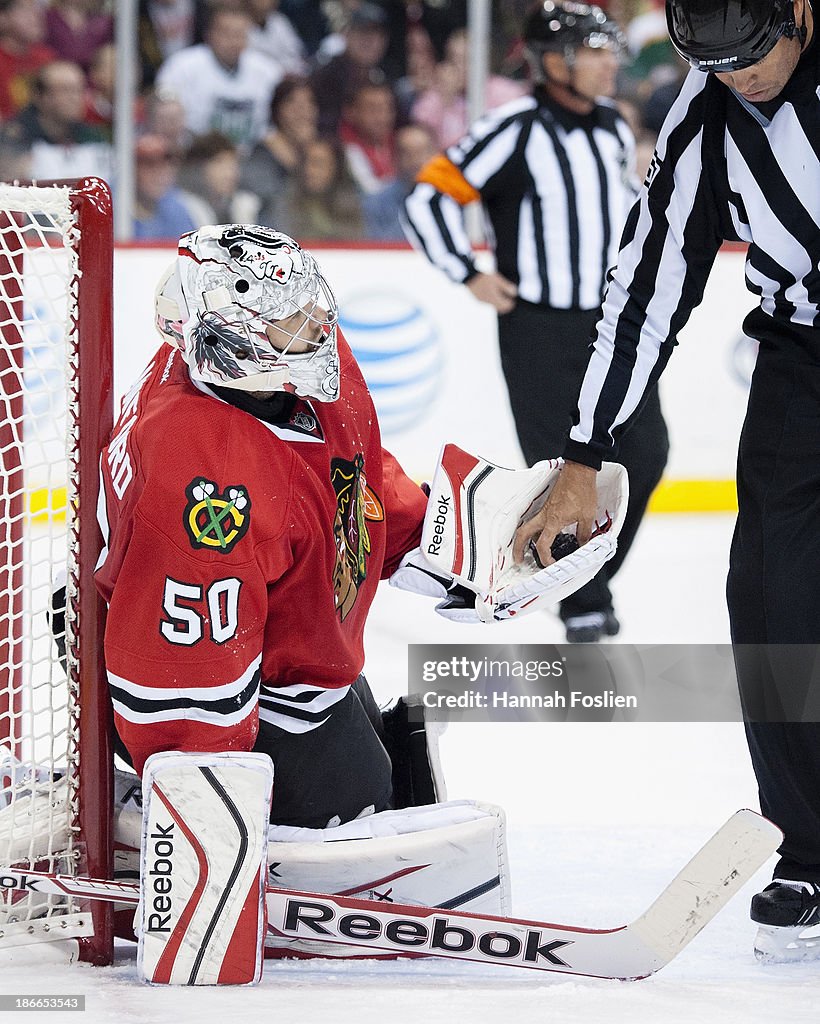 Chicago Blackhawks v Minnesota Wild