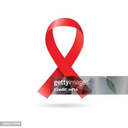 Red Ribbon High-Res Vector Graphic - Getty Images