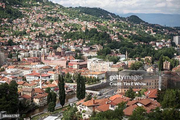 sarajevo, bosnia and herzegovina - sarajevo stock-fotos und bilder