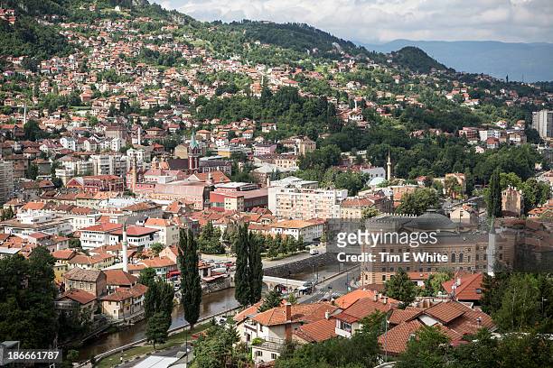 sarajevo, bosnia and herzegovina - bosnia and hercegovina stock pictures, royalty-free photos & images