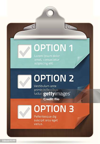 Checklist With Options Examples 1,013 Check List Infographics Stock Photos, High-Res Pictures, and ...
