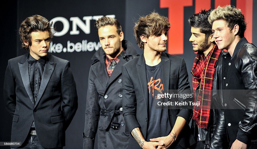 One Direction Members Meet Japanese Fans To Promote "The 1Derland: THIS IS US"