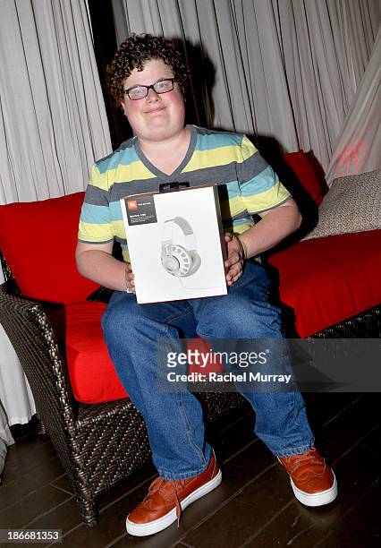 Actor Jesse Heiman attends JBL 'Dare to Listen' Synchros S700 Headphone Los Angeles launch with DJ Jermaine Dupri at W Hollywood on November 2, 2013...