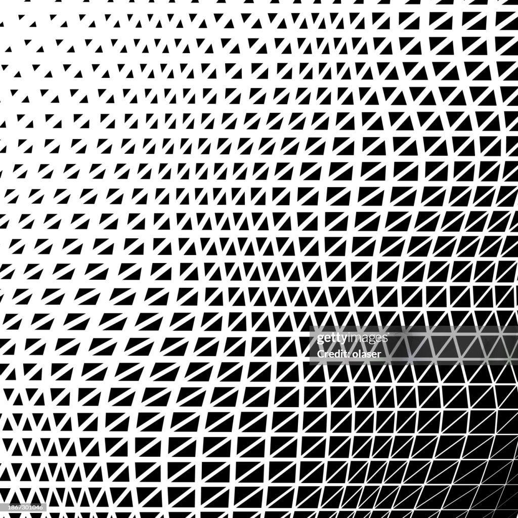 Dense Geometry Pattern Examples A Dynamic Monochrome Pattern Featuring An Uneven Geometric Mesh ...