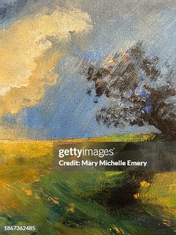 Single tree alone in a storm Single tree alone in a storm