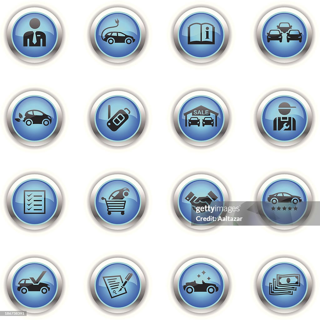 Blue Icons - Car Dealership