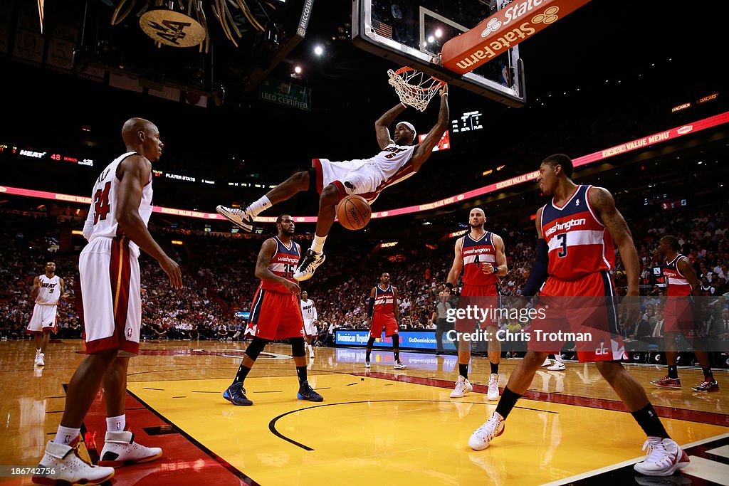 Washington Wizards v Miami Heat