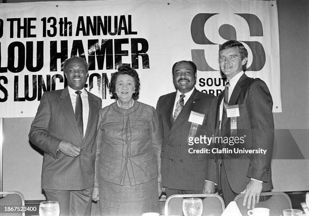 The 13th annual Fannie Lou Hamer luncheon honoring African American civil rights and women's rights activist Dr. Dorothy who was elected National...