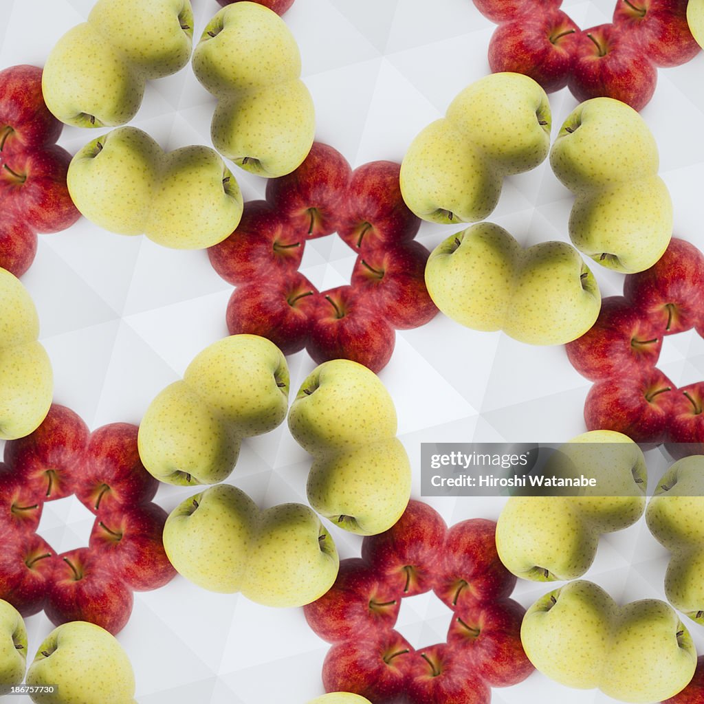 Kaleidoscope of apples