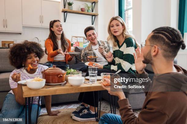 this lunch is delicious - sharing stock pictures, royalty-free photos & images
