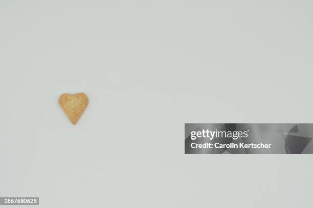 cookies in heart and star shape - biscuit tin stock pictures, royalty-free photos & images