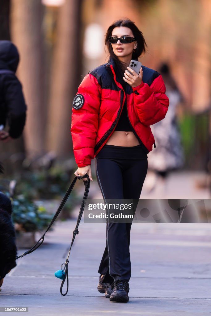 Celebrity Sightings In New York City - December 19, 2023
