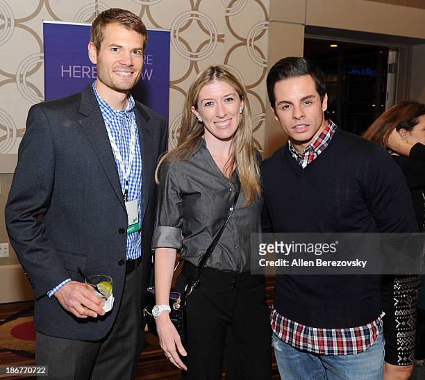 Dancer/choreographer Beau "Casper" Smart and guests attend the ANA Multicultural Cocktail Reception sponsored by NUVOtv at JW Marriott Los Angeles at...