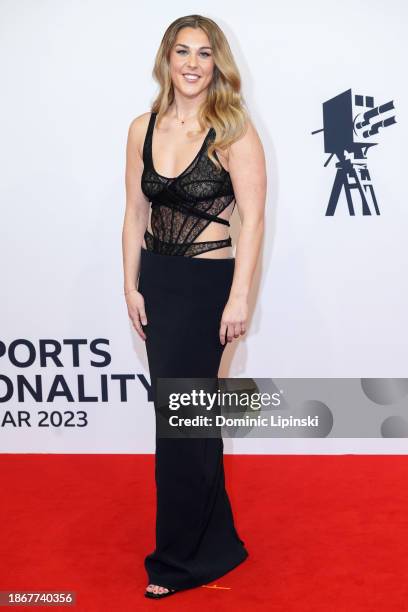 Mary Earps attends the BBC Sports Personality Of The Year 2023 at Dock10 Studios on December 19, 2023 in Manchester, England.