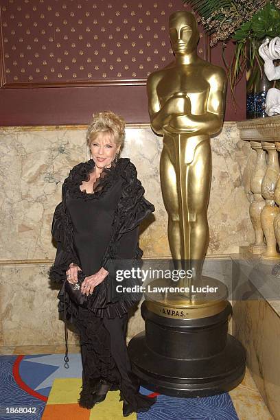 Actress Eileen Fulton arrives at the official Academy of Motion Picture Arts & Sciences Oscar Night Viewing Party at Le Cirque 2000 restaurant March...