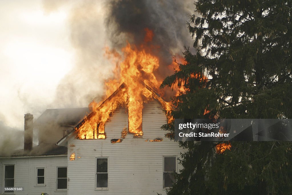 House Fire 1- Beavercreek, Dayton, Ohio.