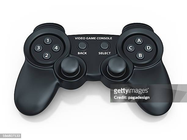 video game console - gamepad stock pictures, royalty-free photos & images