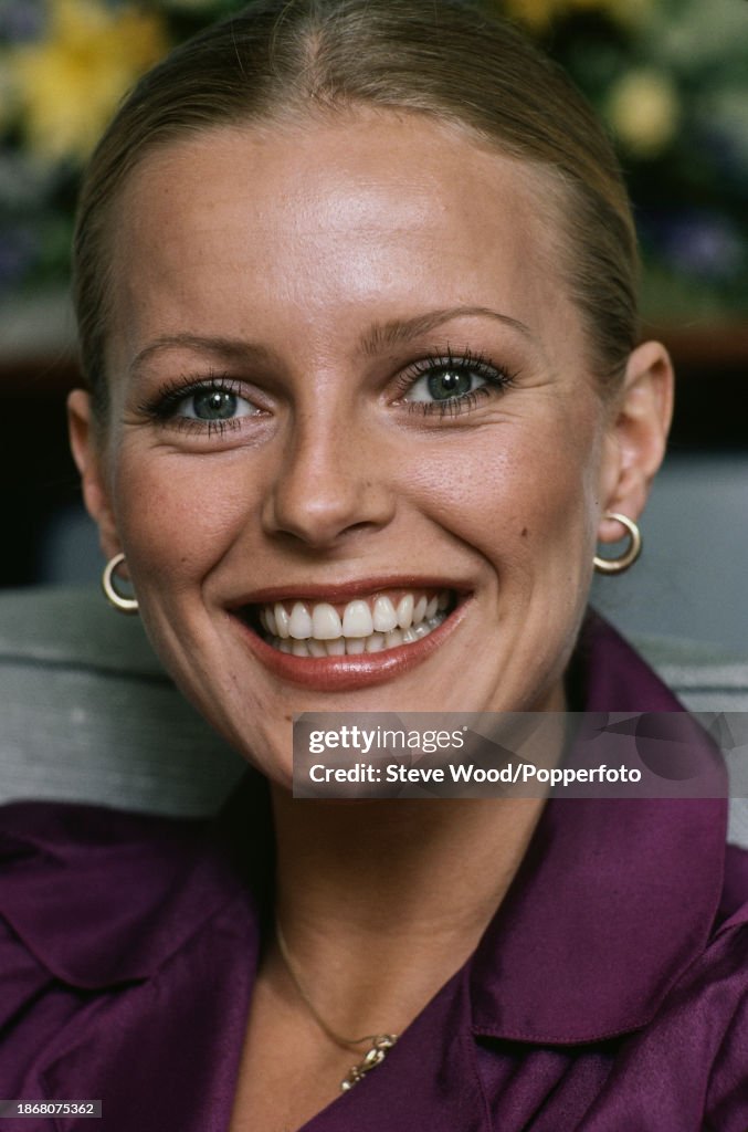 American actress and singer Cheryl Ladd in London, England, circa May