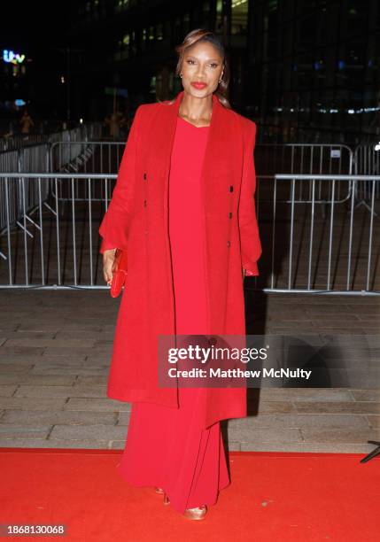 Denise Lewis attends the BBC Sports Personality Of The Year 2023 at Dock10 Studios on December 19, 2023 in Manchester, England.