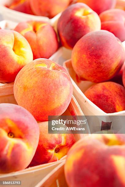 Georgia Peaches High-Res Stock Photo