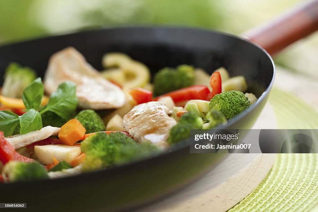 Chicken and Vegetable Stir Fry