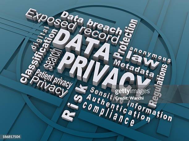 privacy dei dati - data privacy foto e immagini stock