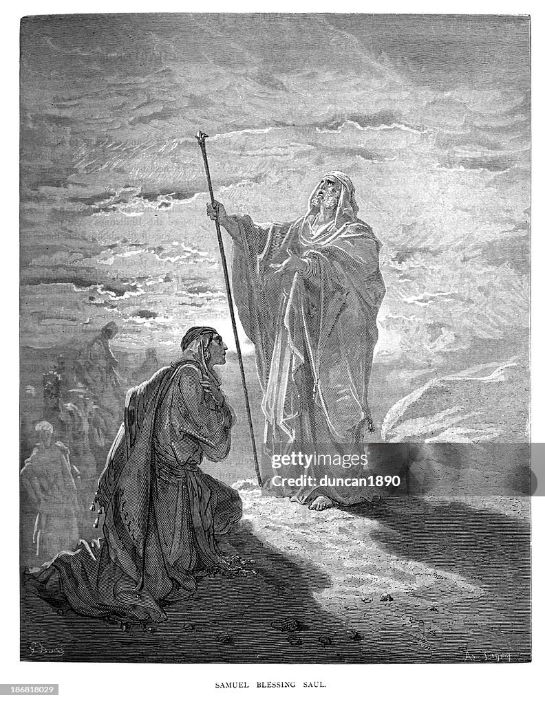 Samuel Blessing Saul
