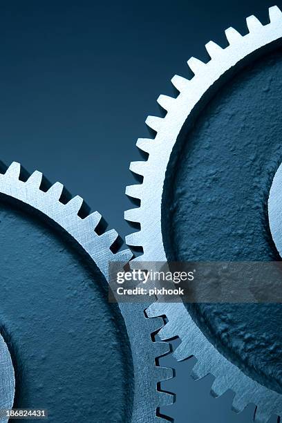 gears - cogs machine stock pictures, royalty-free photos & images